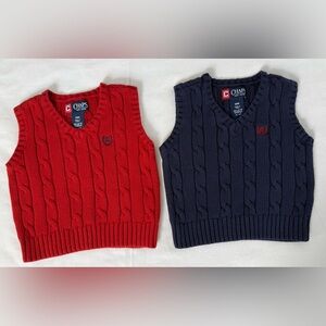 Chaps Toddler Boys Sweater Vests